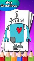 Robot Coloring book Screenshot 1