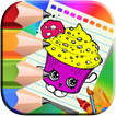Coloring page for shopkins