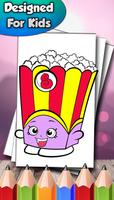 Coloring page for shopkins تصوير الشاشة 1