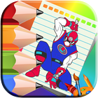 Coloring book for rangers hero أيقونة