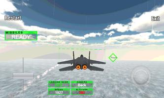 F18 F15 Fighter Jet Simulator capture d'écran 3
