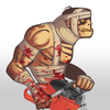 Zombie Warrior Man 18+-icoon