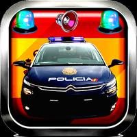 Spain Police Car Siren & Lights screenshot 3