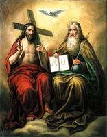 La Santisima Trinidad الملصق