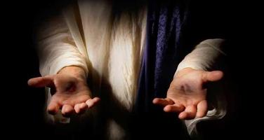 Las manos de Dios الملصق