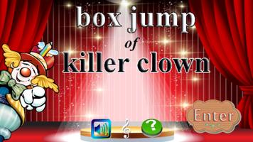 Box Jump of Killer Clown Game ポスター