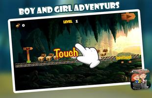 Boy And Girl Adventures captura de pantalla 3