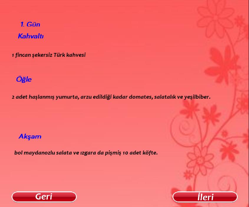 3 Gunde 3 Kilo Verdiren Diyet