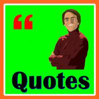 Quotes Carl Sagan постер