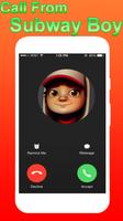 Free Call From Subway Surfer Fake Plakat