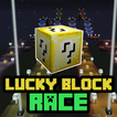 Lucky Block Race Map MCPE