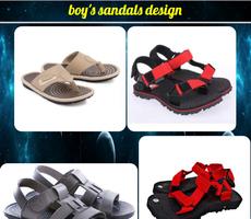 Poster boys' sandals design