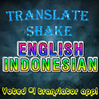English Indonesian Translator Shake 2019 آئیکن