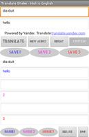 Translate English to Irish syot layar 3