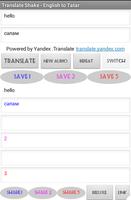 Translate English to Tatar screenshot 1