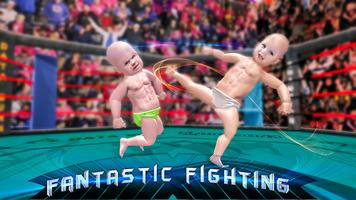Kids Mayhem Wrestling: Free Fighting Games 2018 اسکرین شاٹ 1