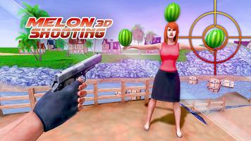 مطلق النار البطيخ: ألعاب جديدة إطلاق النار الفاكهة الملصق