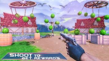 مطلق النار البطيخ: ألعاب جديدة إطلاق النار الفاكهة تصوير الشاشة 1