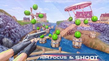 مطلق النار البطيخ: ألعاب جديدة إطلاق النار الفاكهة تصوير الشاشة 2