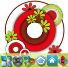 Cheerful multitheme icon
