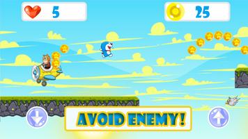 Doramon Adventure Run 2 ảnh chụp màn hình 1