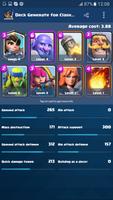 Deck Generate for Clash Royale captura de pantalla 2