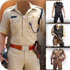 Men Police Photo Suit 2017 icon
