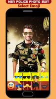 Men Police Photo Suit 2017 captura de pantalla 3