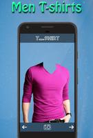 Men T-Shirt Photo Suit Montage 2017 اسکرین شاٹ 1