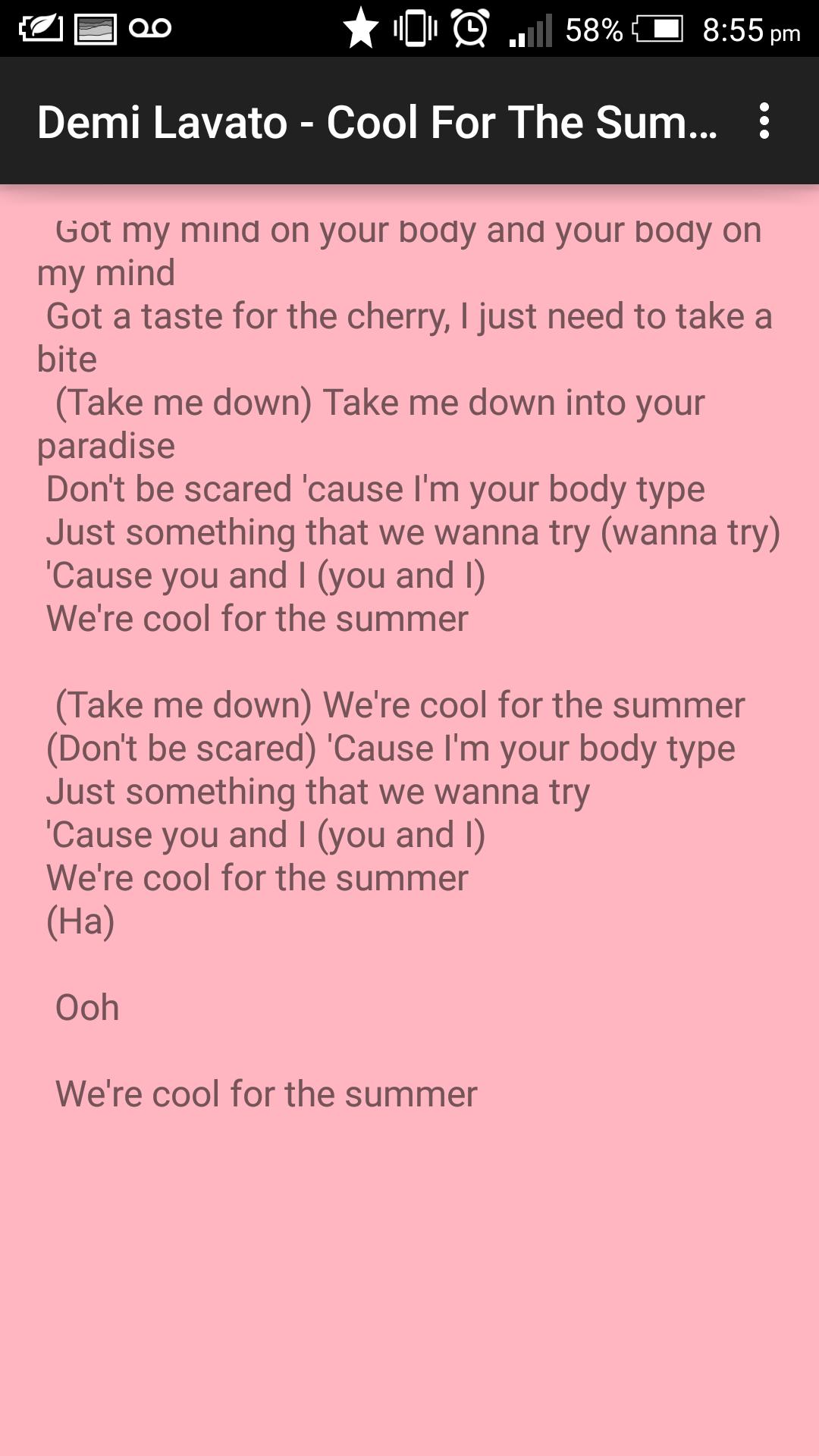 Demi Lovato Lyrics For Android Apk Download