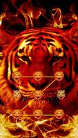 Fire Tiger Affiche