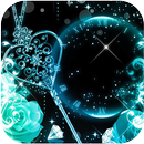 Sparkle Love Time Theme For AppLock APK