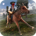 Cowboy Horse - Farm Racing-icoon