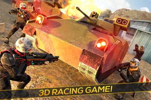 Desert War of Tanks 3D Affiche