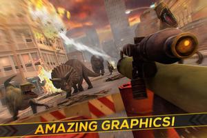 FPS Dinosaur Hunter Shooter 截图 1