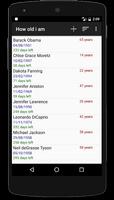 Age Calculator / how old am i پوسٹر