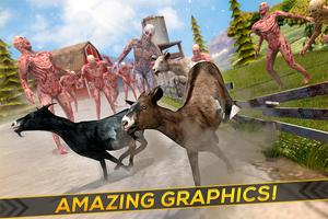 憤怒 的 小 羊 農場 保衛 戰 遊戲 免費 版 3D 截圖 2