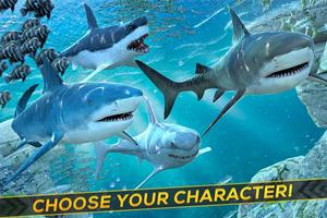 Shark & Crocodile Fight: Run स्क्रीनशॉट 2
