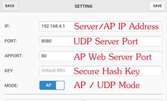 UDP Ctrl ESP8266 WiFi Remote capture d'écran 3