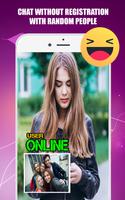 Chat vidéo et Flirt Chat: App de rencontre Affiche