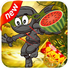 Ninja climber Fruit - Climbing Ninja Jump icône