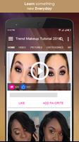 Trend Makeup Tutorial With Video capture d'écran 1