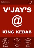 V'jays @ King Kebab, Bedford Cartaz