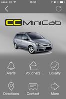 CC Minicab, London plakat