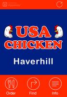 Poster USA Chicken, Haverhill