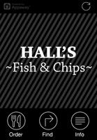 Halls Fish & Chips, Warwick poster