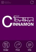 Cinnamon Restaurant, Belfast poster