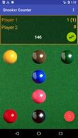 Snooker Counter Plakat