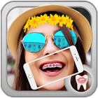 Braces stickers icon