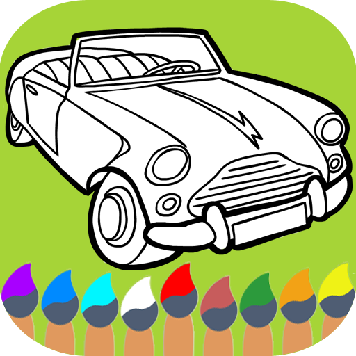 Vehicles Coloring Book